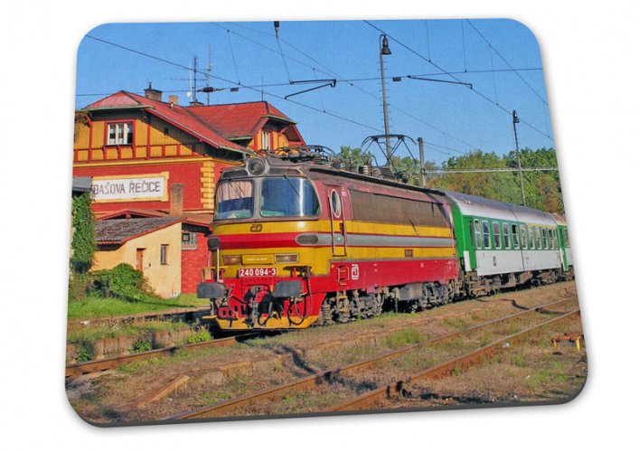 Mouse pad - locomotive 240
