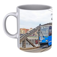 Hrnek - tramvaj Konstal 105Na ve Wroclawi