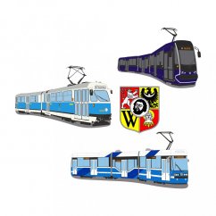 T-shirt - trams Wroclaw