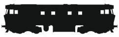 Naklejka lokomotywa 749 - szerokość 15 cm