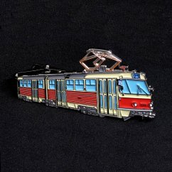 Spinka do krawata tramwaj ČKD Tatra K2 - Praha