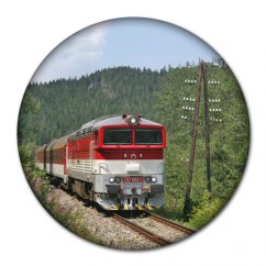 Przypinka 1630: lokomotywa 757