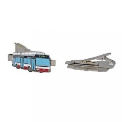 Tie clip trolleybus Škoda 24Tr Praha