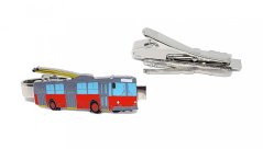 Tie clip trolleybus Ziu-9 Budapest