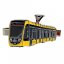 Kravatová spona tramvaj CAF Urbos 3 Budapešť