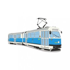 Grafika - Konstal 102Na Wroclaw
