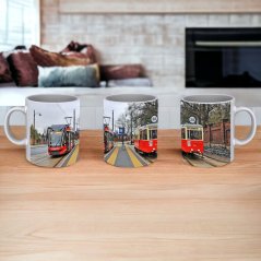 Tasse - Straßenbahnen auf der Linie 38