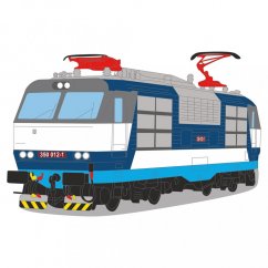 T-shirt - locomotive 350