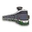 Kravatová spona tramvaj Alstom Flexity Graz