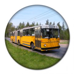 Przypinka 1405: trolejbus Škoda Sanos 200Tr