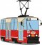 Polštář - tramvaj Konstal 105Na