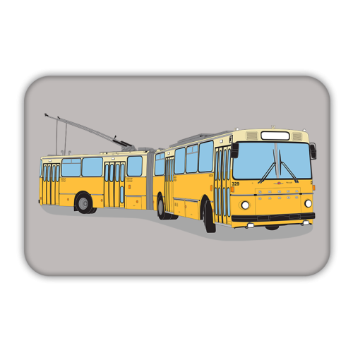 Grafika - trolejbus Škoda-Sanos 200Tr