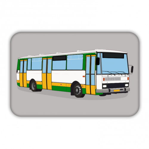 Grafika -  autobus Karosa B732 Liberec