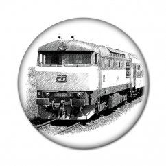 Przypinka 1606: lokomotywa 751