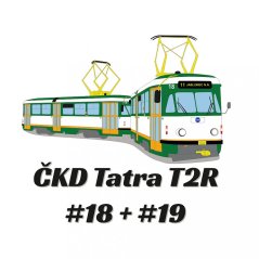 Koszulka - tramwaj ČKD Tatra T2R Liberec