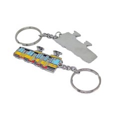 Keychain tram Konstal 105Na Warszawa