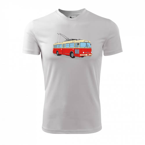 Grafika - trolejbus Škoda 9tr