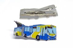 Tie clip trolleybus Škoda 15Tr Košice