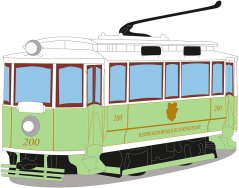 Kissen - Historische Bürgermeister-Straßenbahn 200