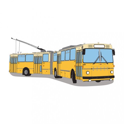 Kubek - trolejbus Škoda Sanos 200Tr