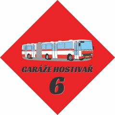 Fensterschild - Betriebshof Hostivař