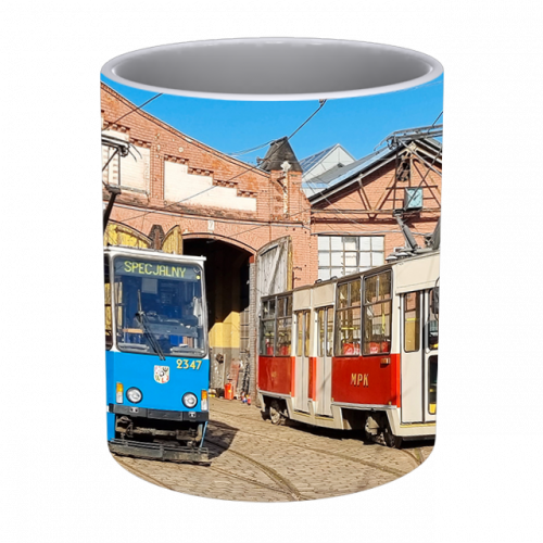 Mug - trams Konstal 105Na in Wroclaw
