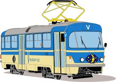 Kissen - Sightseeing-Straßenbahn "Měsíček"