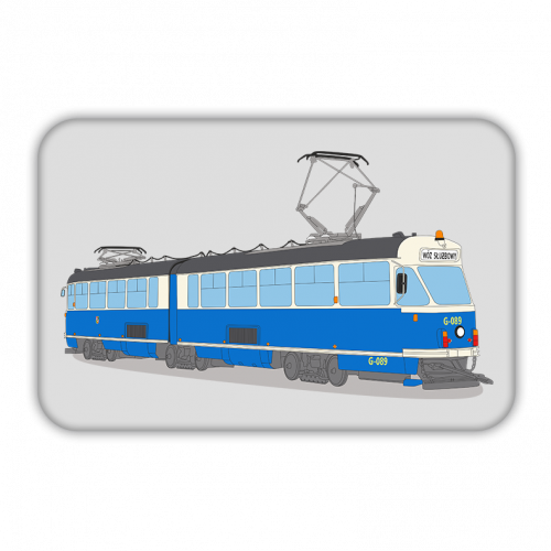 Graphics - work tram Konstal 102Na Wroclaw