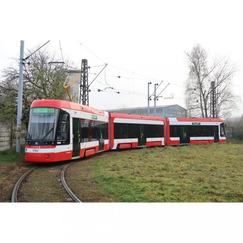 Krawattenklammer Straßenbahn Škoda 45T Brno