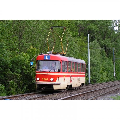 Tie clip ČKD Tatra T3 - training tram
