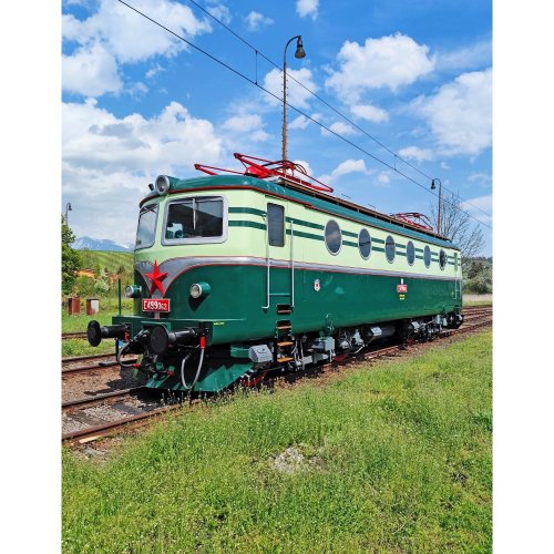 Shoulder bag - locomotive E499.0 "Bobina"
