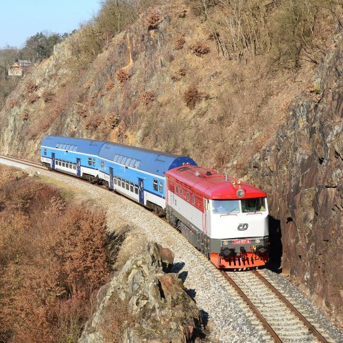 Coaster - locomotive 749 ČD 2