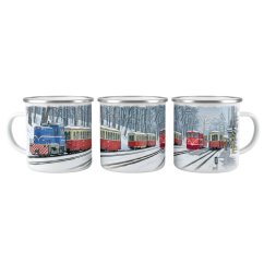 Enamel mug - JHMD railway station