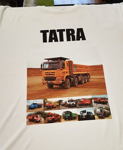 T-shirt with your own design