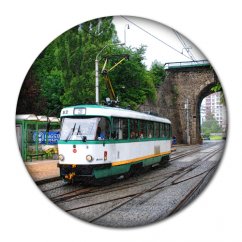 Button 1232: T3 Straßenbahn, Liberec