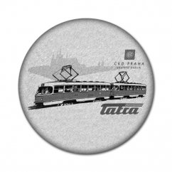 Kitűző 1211: ČKD Tatra villamos