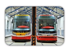Magnet: Straßenbahn Škoda 15T