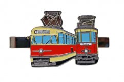 Kravatová spona tramvaje T2 a Bovera