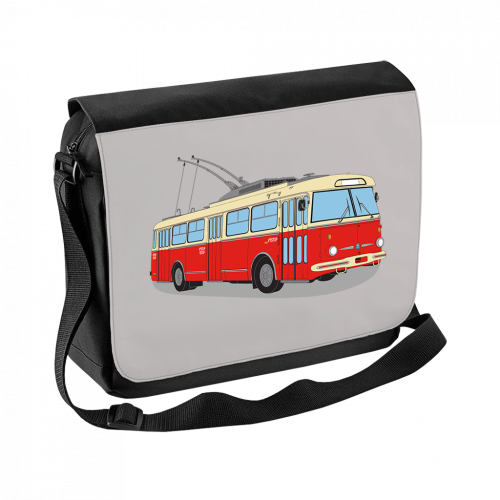 Grafika - trolejbus Škoda 9tr