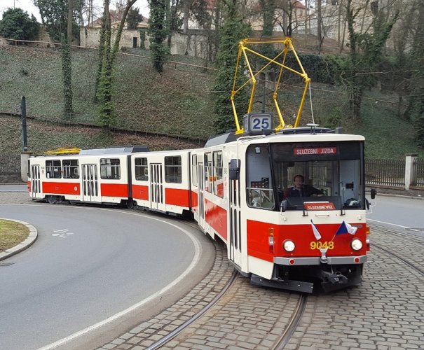 Podložka pod myš - tramvaj ČKD Tatra KT8D5