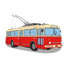 Bögre - trolibusz Škoda 9Tr