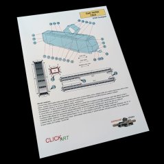 Vystřihovánka tramvaj ČKD Tatra T5C5