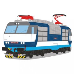 Póló - mozdony 350