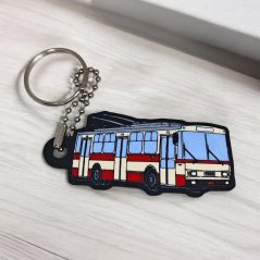 Kulcstartó - trolibusz Škoda 14Tr