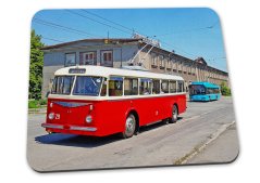 Podkładka pod mysz - trolejbus Škoda 8Tr
