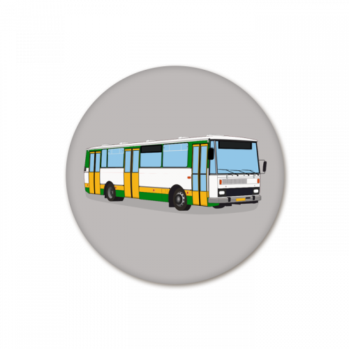 Grafika - autóbusz Karosa B732 Liberec