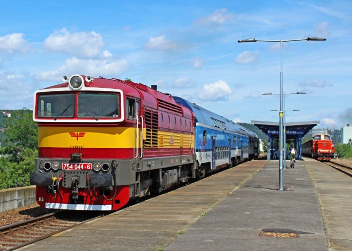 Shoulder bag - locomotive 754 "Brejlovec"