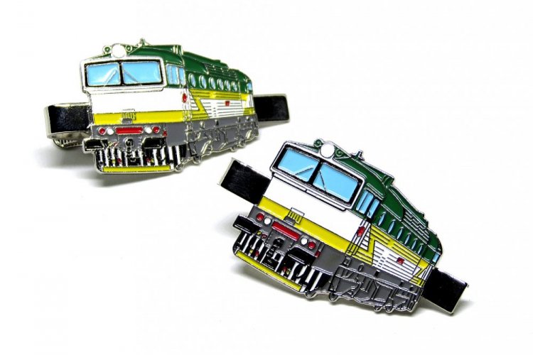 Tie clip locomotive 754 - version B