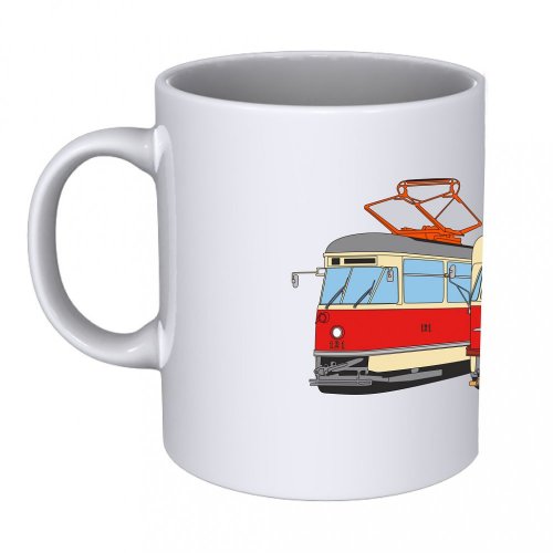 Mug - trams ČKD Tatra Plzeň