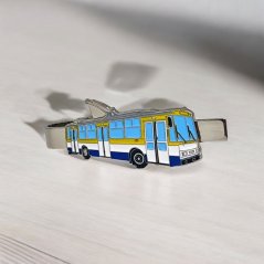 Kravatová spona trolejbus Škoda 14Tr - Mariánské Lázně